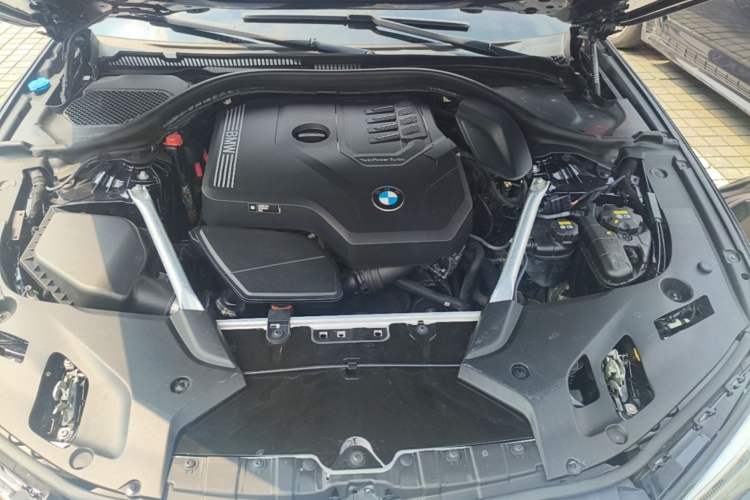 Used BMW 5 Series 2021 530Li Luxury Edition M Sport Package Engine Bay