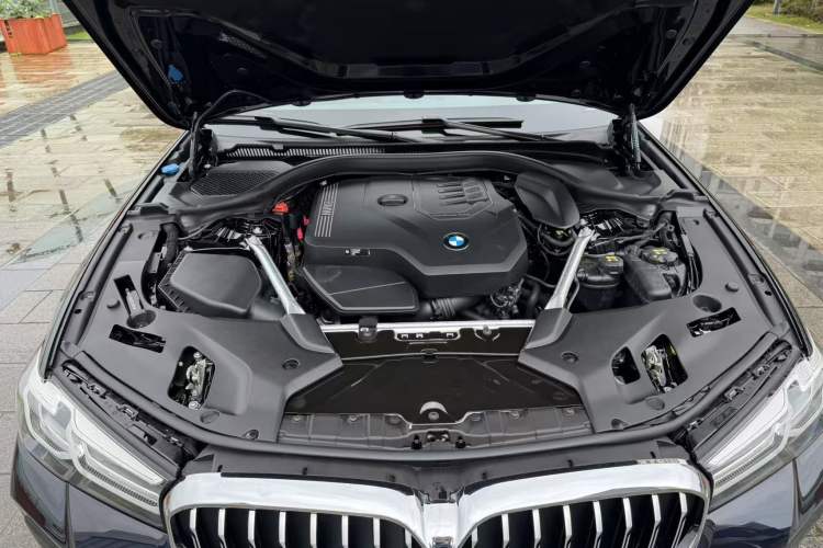 Used BMW 5 Series 2021 Facelifted 530Li Leading Edition M Sport Package Engine Bay