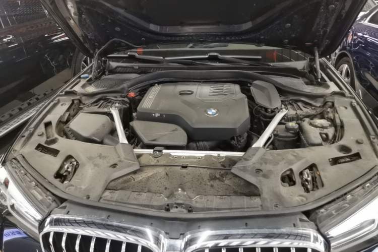 Used BMW 5 Series 2021 530Li Leading Model M Sport Package Engine Bay
