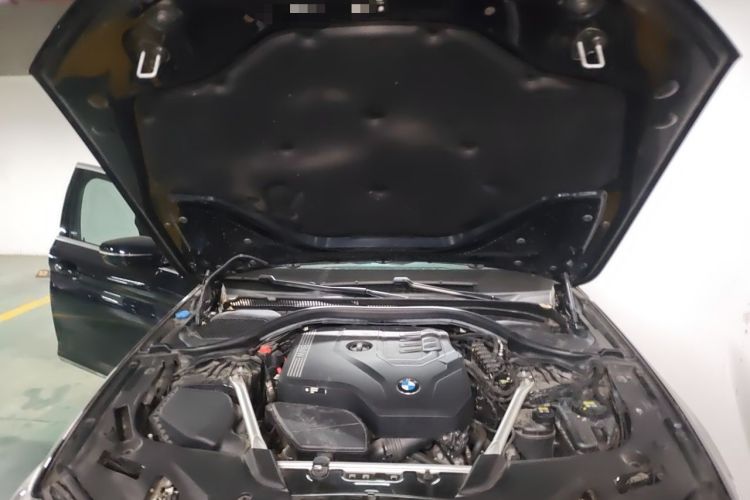 Used BMW 5 Series 2021 530Li Leading Model M Sport Package Engine Bay