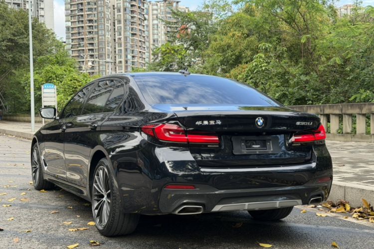 Used BMW 5 Series 2021 530Li Leading Model M Sport Package Exterior 4
