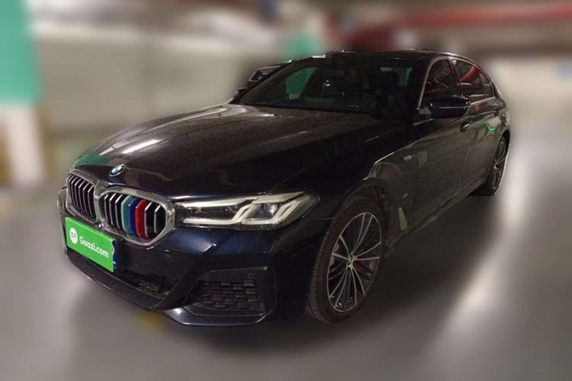 Used BMW 5 Series 2021 530Li Leading Model M Sport Package Front Left 45 Deg