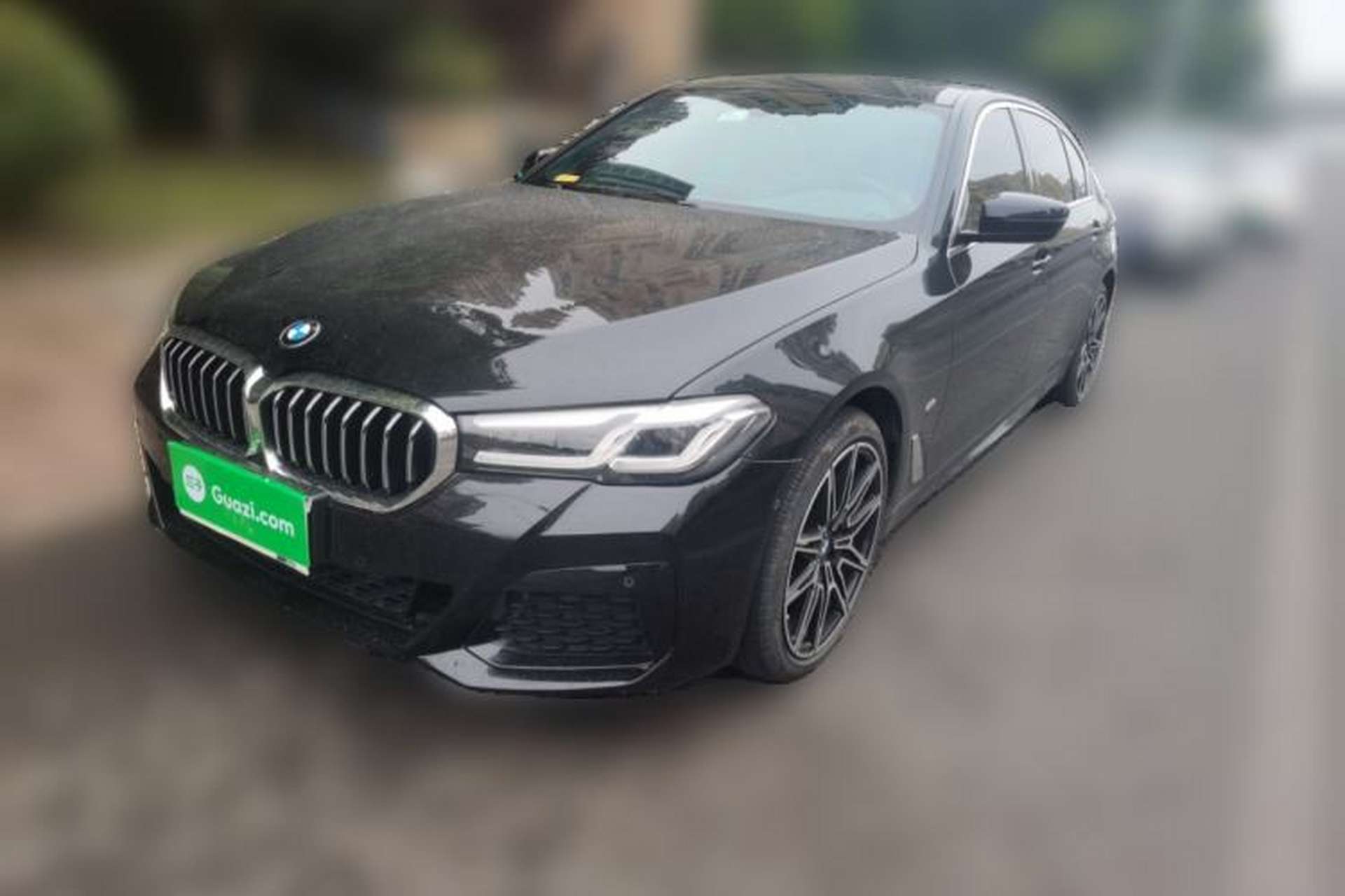 Used BMW 5 Series 2021 530Li Leading Model M Sport Package Front Left 45 Deg