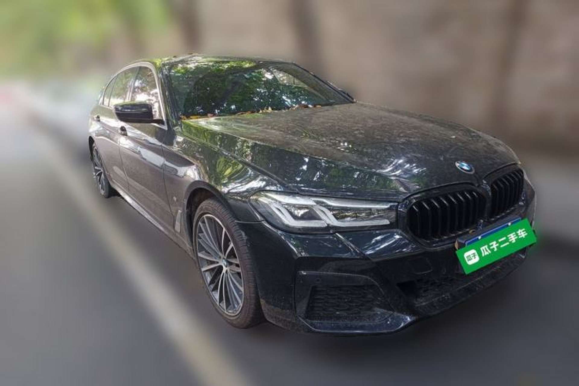 Used BMW 5 Series 2021 Facelifted 530Li Leading Edition M Sport Package Front Right 45 Deg