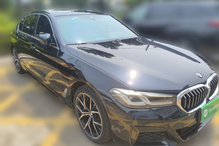 Used BMW 5 Series 2021 530Li Luxury Edition M Sport Package Front Right 45 Deg