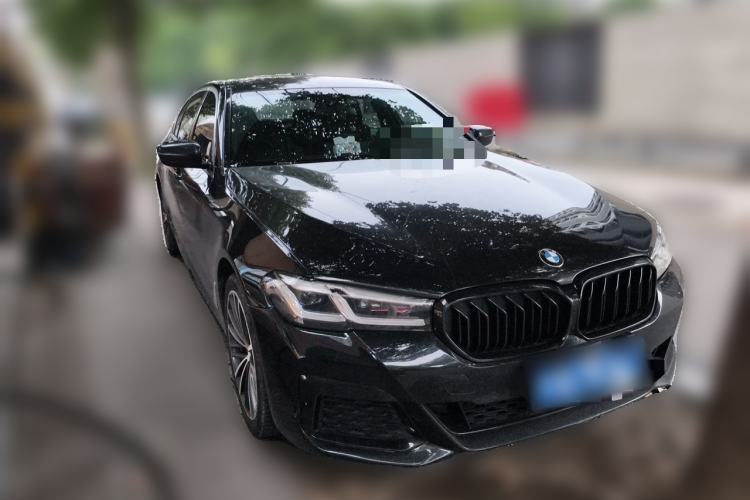 Used BMW 5 Series 2021 530Li Leading Model M Sport Package Front Right 45 Deg