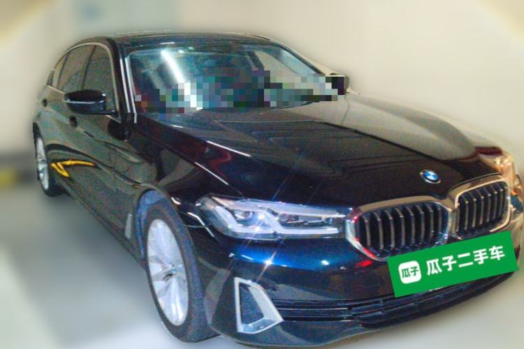 Used BMW 5 Series 2021 525Li Luxury Package Front Right 45 Deg