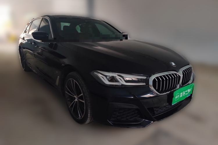 Used BMW 5 Series 2021 530Li xDrive M Sport Package Front Right 45 Deg