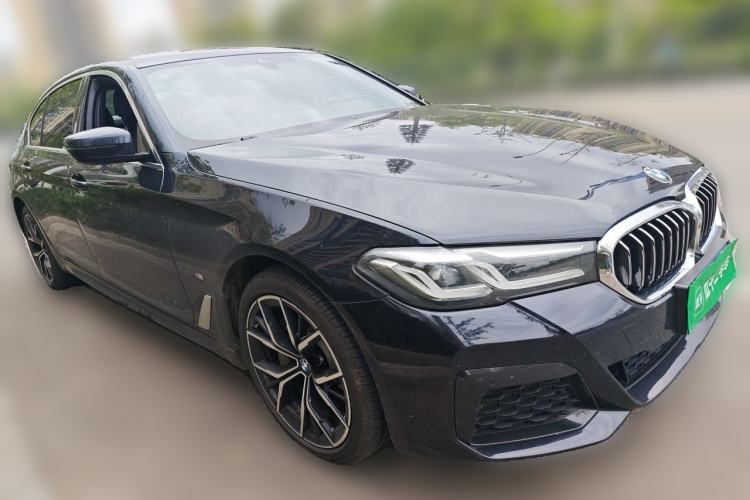 Used BMW 5 Series 2021 Restyled 530Li Luxury Edition M Sport Package Front Right 45 Deg