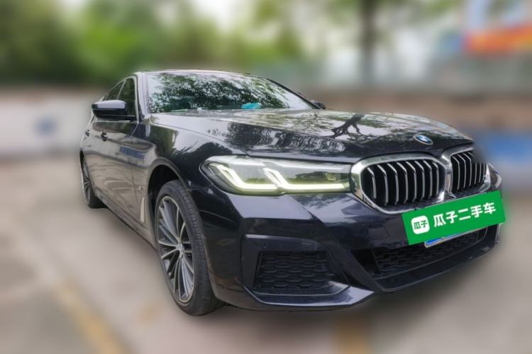 Used BMW 5 Series 2021 530Li xDrive M Sport Package Front Right 45 Deg