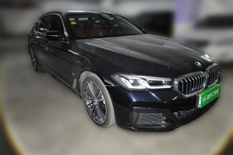 Used BMW 5 Series 2021 530Li xDrive M Sport Package Front Right 45 Deg