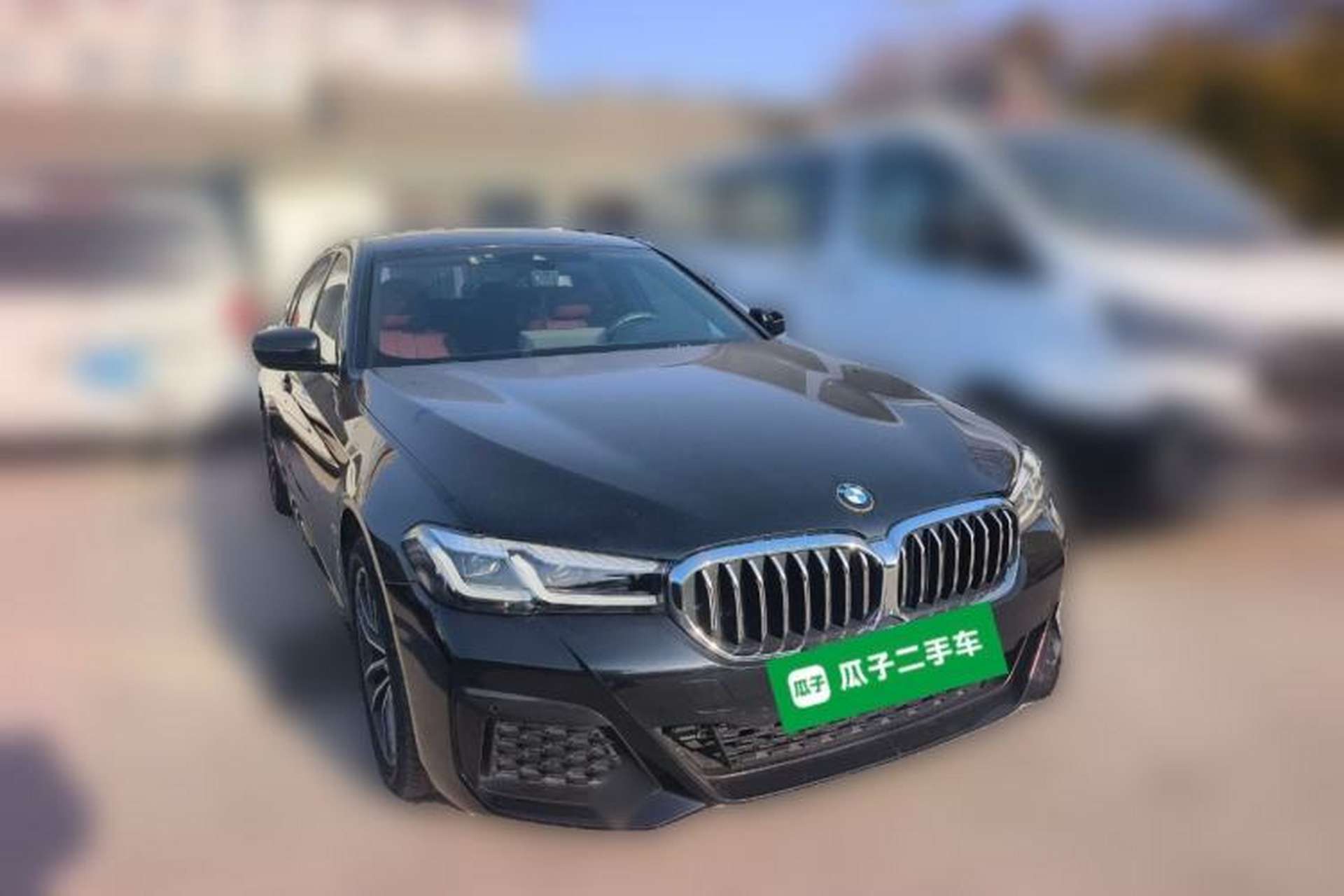 Used BMW 5 Series 2021 525Li M Sport Package Front Right 45 Deg