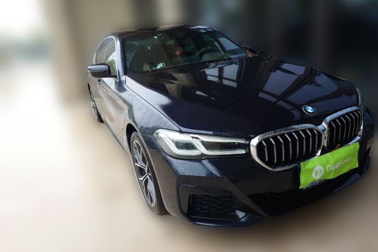 Used BMW 5 Series 2021 Restyled 530Li Luxury Edition M Sport Package Front Right 45 Deg