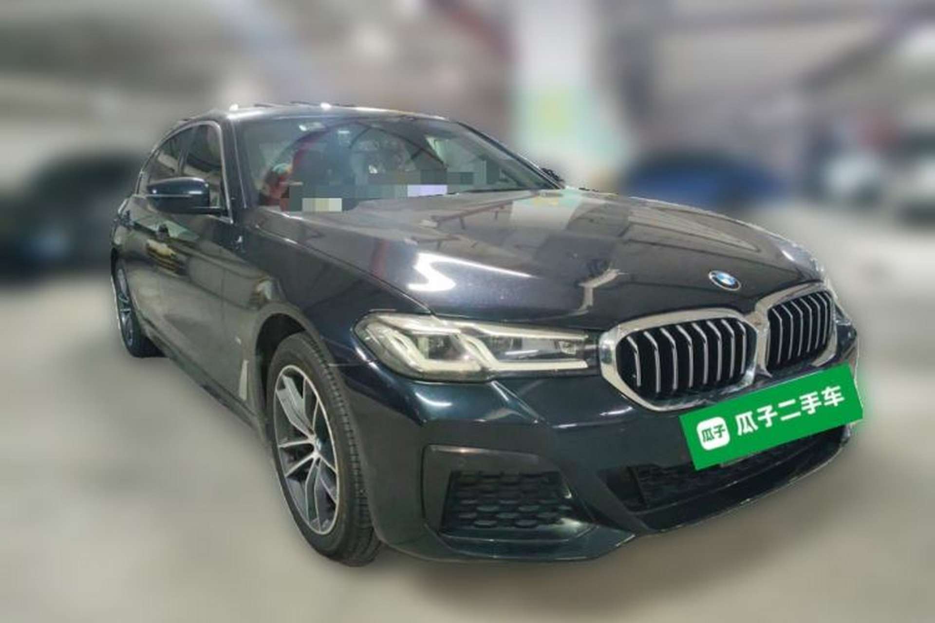 Used BMW 5 Series 2021 525Li M Sport Package Front Right 45 Deg