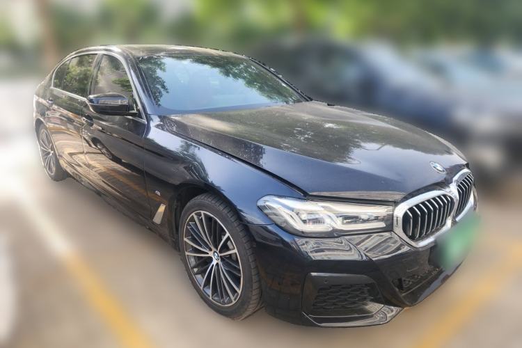 Used BMW 5 Series 2021 530Li xDrive M Sport Package Front Right 45 Deg