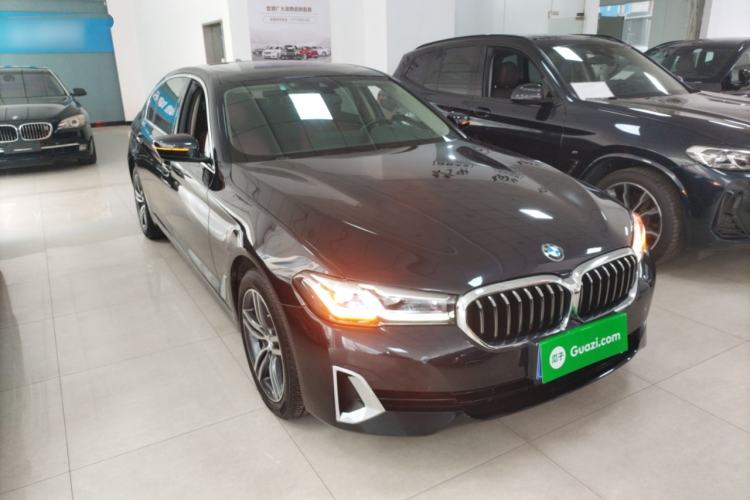 Used BMW 5 Series 2021 Restyled 530Li Leading Edition Luxury Package Front Right 45 Deg