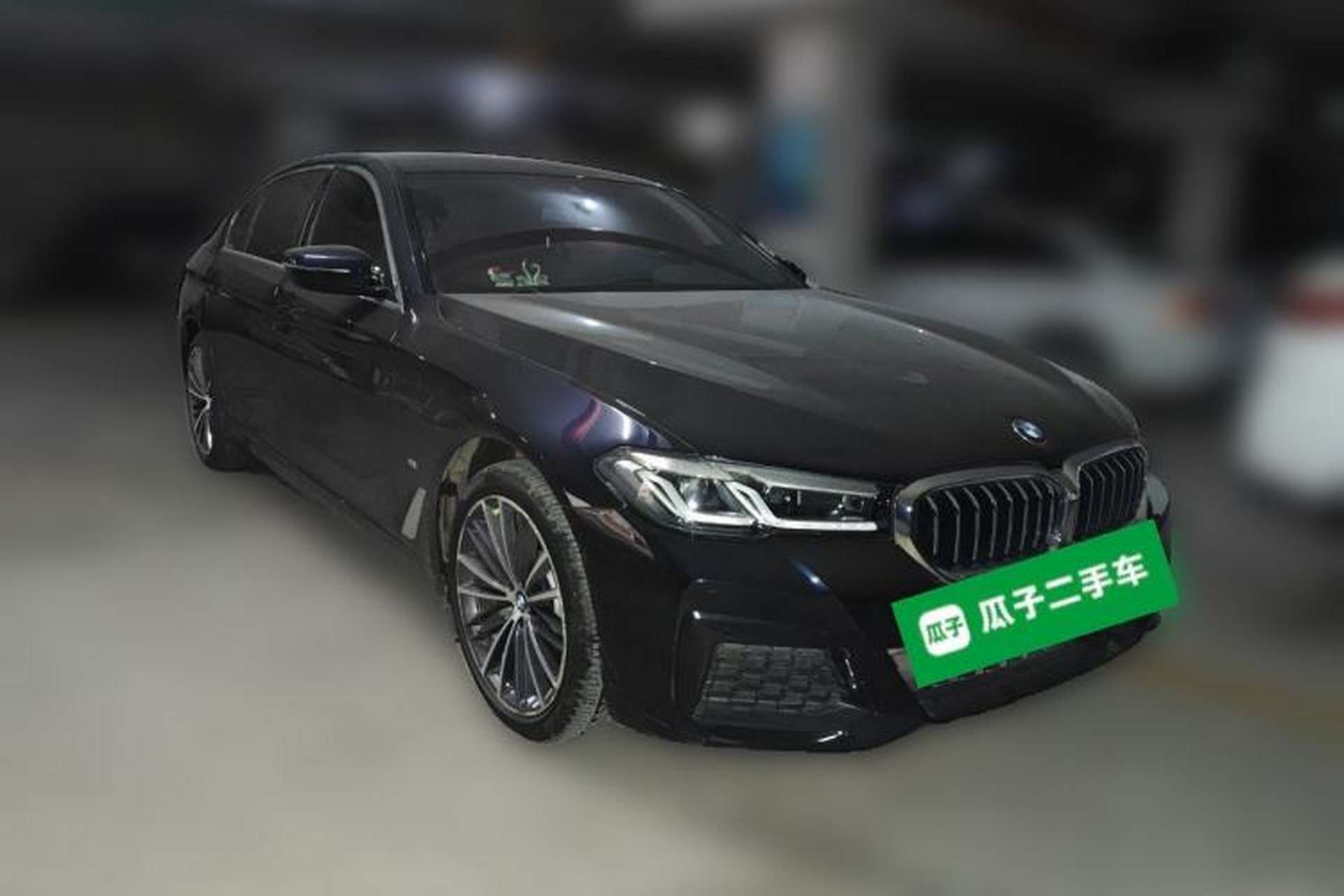 Used BMW 5 Series 2021 530Li Leading Model M Sport Package Front Right 45 Deg