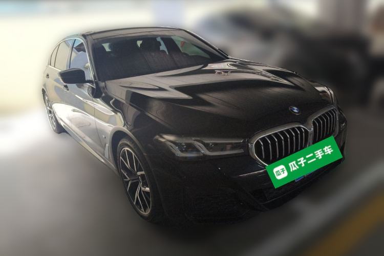Used BMW 5 Series 2021 Restyled 530Li Luxury Edition M Sport Package Front Right 45 Deg
