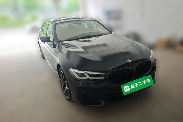 Used BMW 5 Series 2021 530Li Luxury Edition M Sport Package Front Right 45 Deg