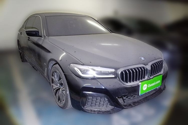 Used BMW 5 Series 2021 Restyled 530Li Luxury Edition M Sport Package Front Right 45 Deg