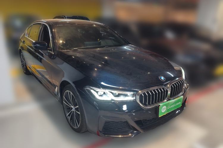 Used BMW 5 Series 2021 530Li Leading Model M Sport Package Front Right 45 Deg