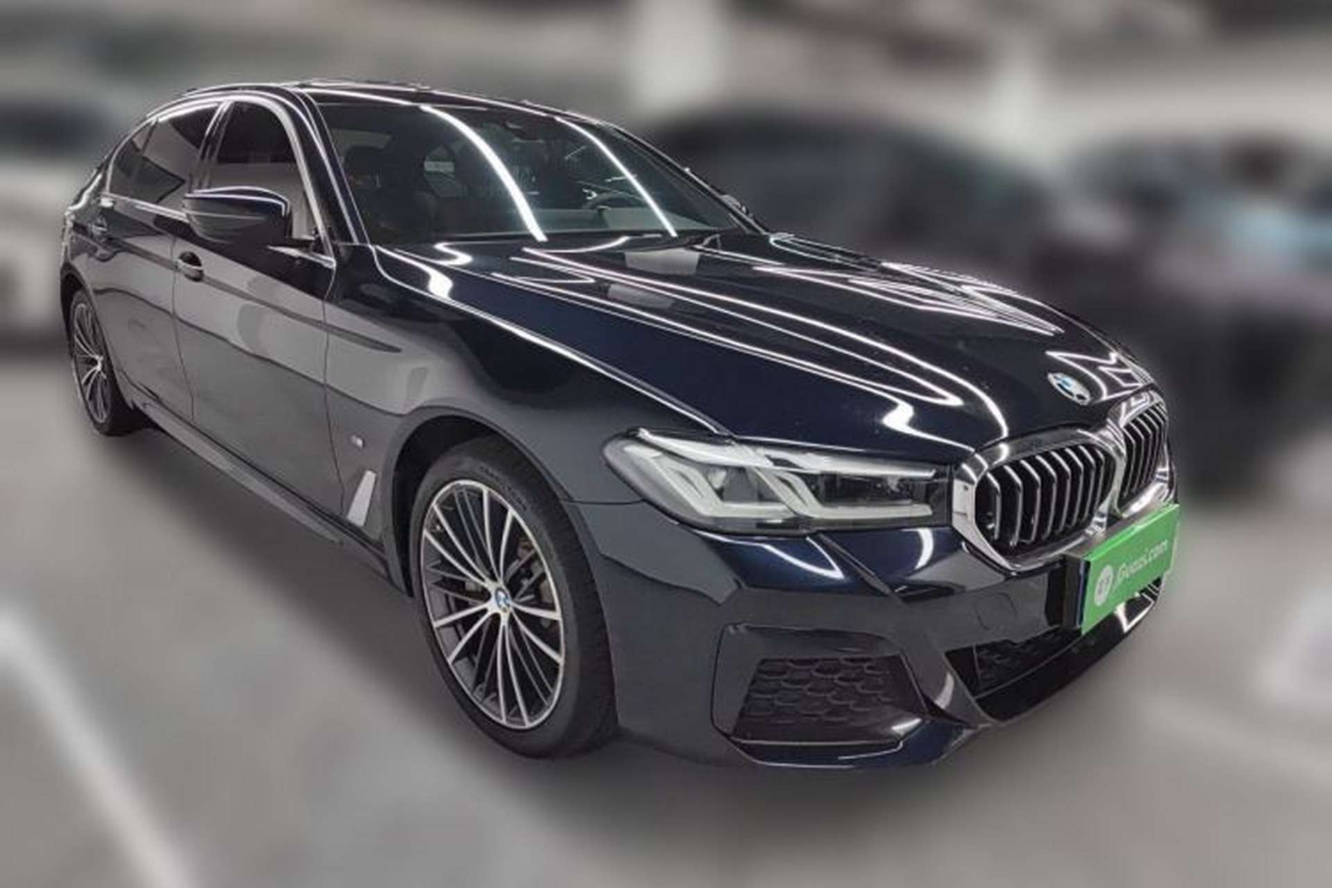 Used BMW 5 Series 2021 530Li Leading Model M Sport Package Front Right 45 Deg
