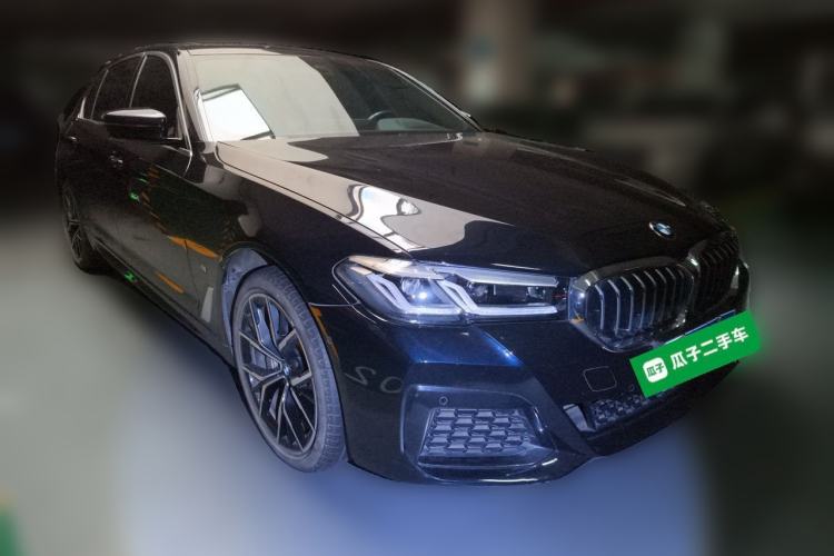 Used BMW 5 Series 2021 530Li Luxury Edition M Sport Package Front Right 45 Deg