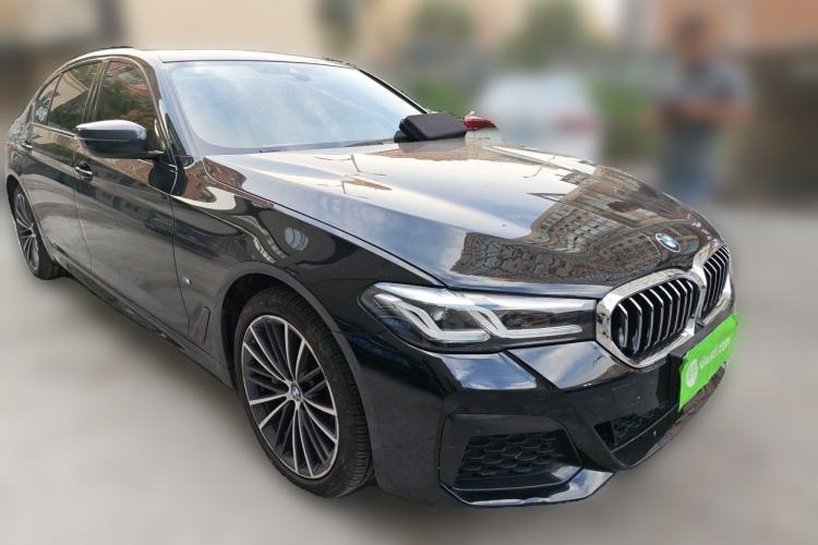 Used BMW 5 Series 2021 530Li xDrive M Sport Package Front Right 45 Deg