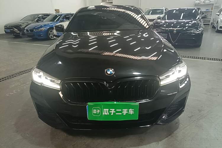Used BMW 5 Series 2021 530Li Luxury Edition M Sport Package Front