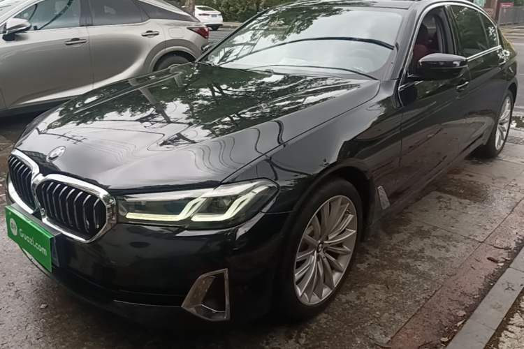 Used BMW 5 Series 2021 530Li Luxury Edition Premium Package Guazi used car, China used car export, Used car for sale, Used cars, Cheapest cars for sale