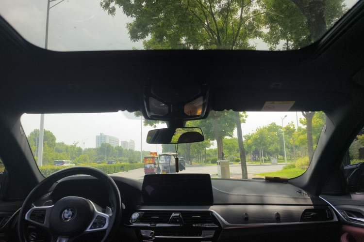 Used BMW 5 Series 2021 530Li Leading Model M Sport Package Headliner