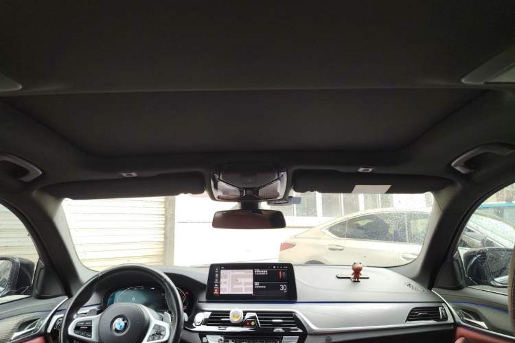 Used BMW 5 Series 2021 530Li Leading Model M Sport Package Headliner