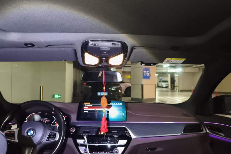 Used BMW 5 Series 2021 530Li Leading Model M Sport Package Headliner