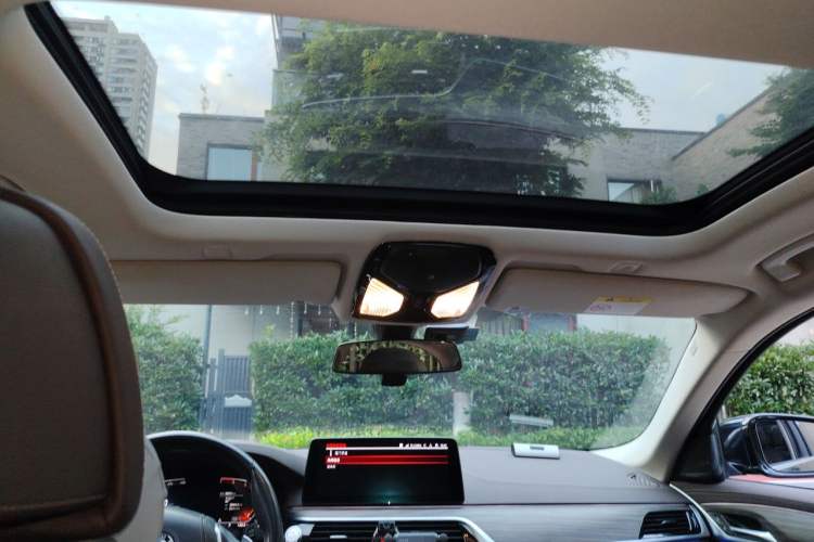 Used BMW 5 Series 2021 530Li Luxury Edition Premium Package Headliner