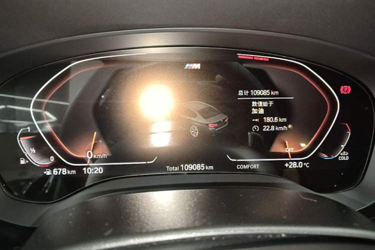 Used BMW 5 Series 2021 Restyled 530Li Luxury Edition M Sport Package Instrument Cluster