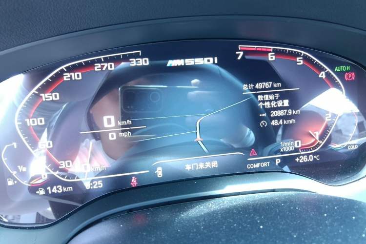 Used BMW 5 Series 2021 525Li M Sport Package Instrument Cluster
