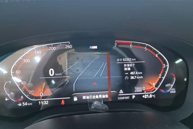 Used BMW 5 Series 2021 525Li M Sport Package Instrument Cluster