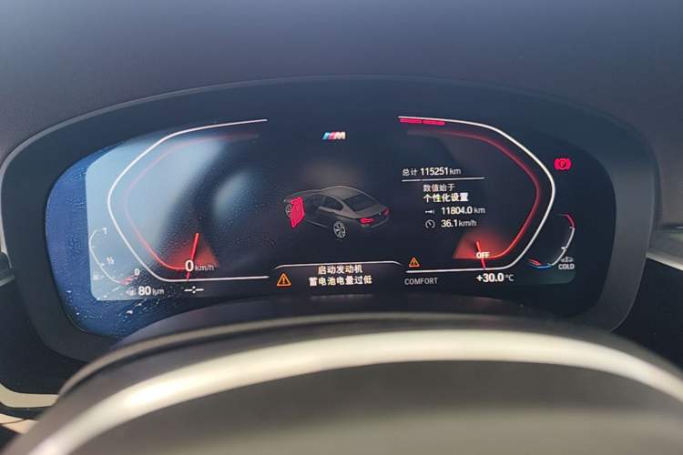 Used BMW 5 Series 2021 530Li xDrive M Sport Package Instrument Cluster