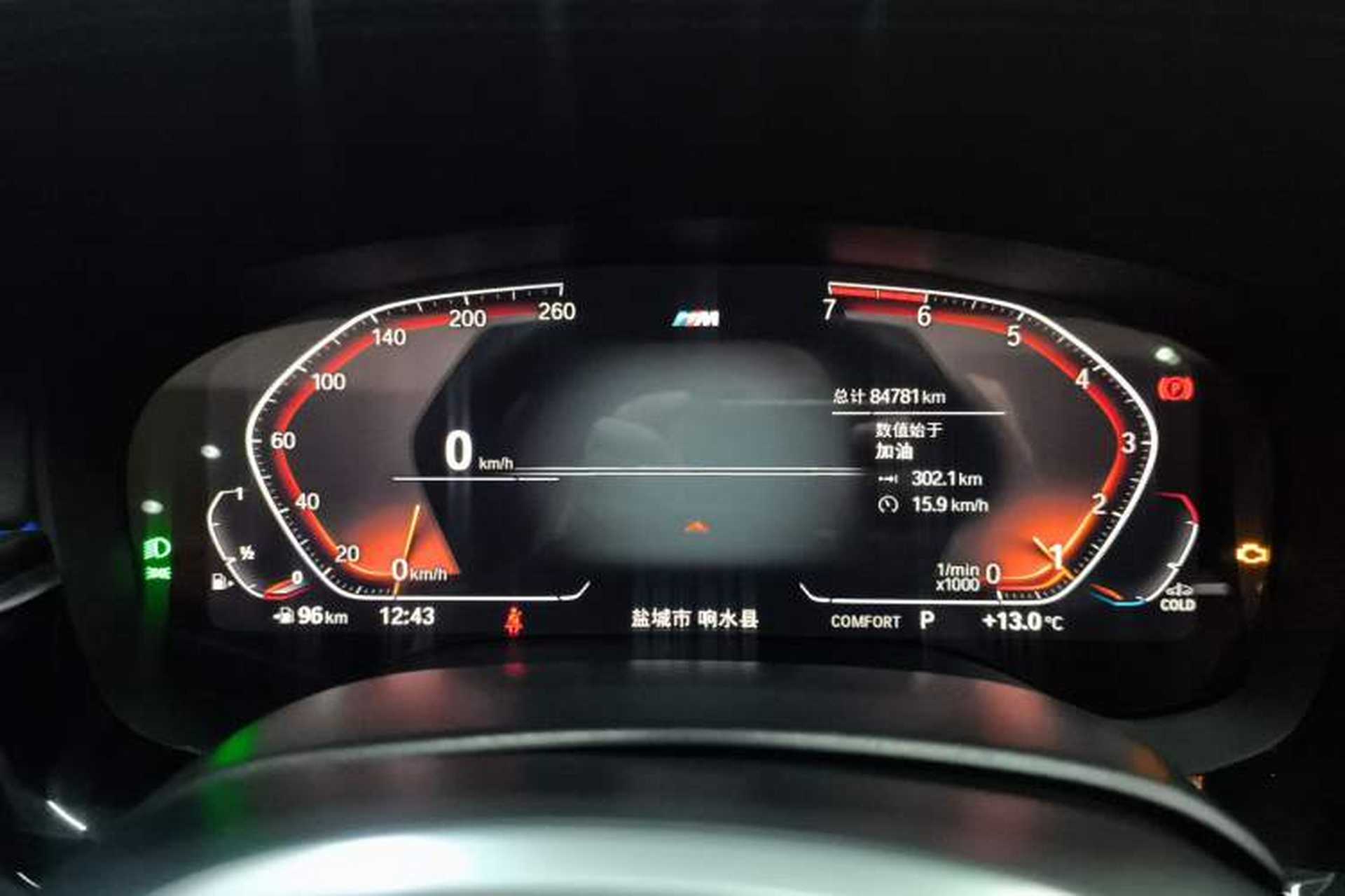 Used BMW 5 Series 2021 525Li M Sport Package Instrument Cluster