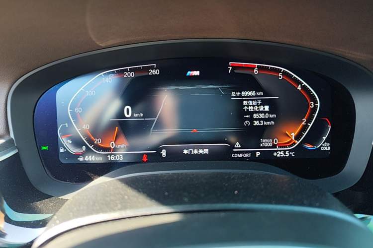 Used BMW 5 Series 2021 Facelifted 530Li Leading Edition M Sport Package Instrument Cluster