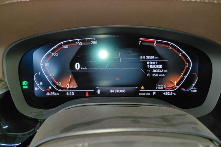 Used BMW 5 Series 2021 Updated 530Li Luxury Package Premium Edition Instrument Cluster