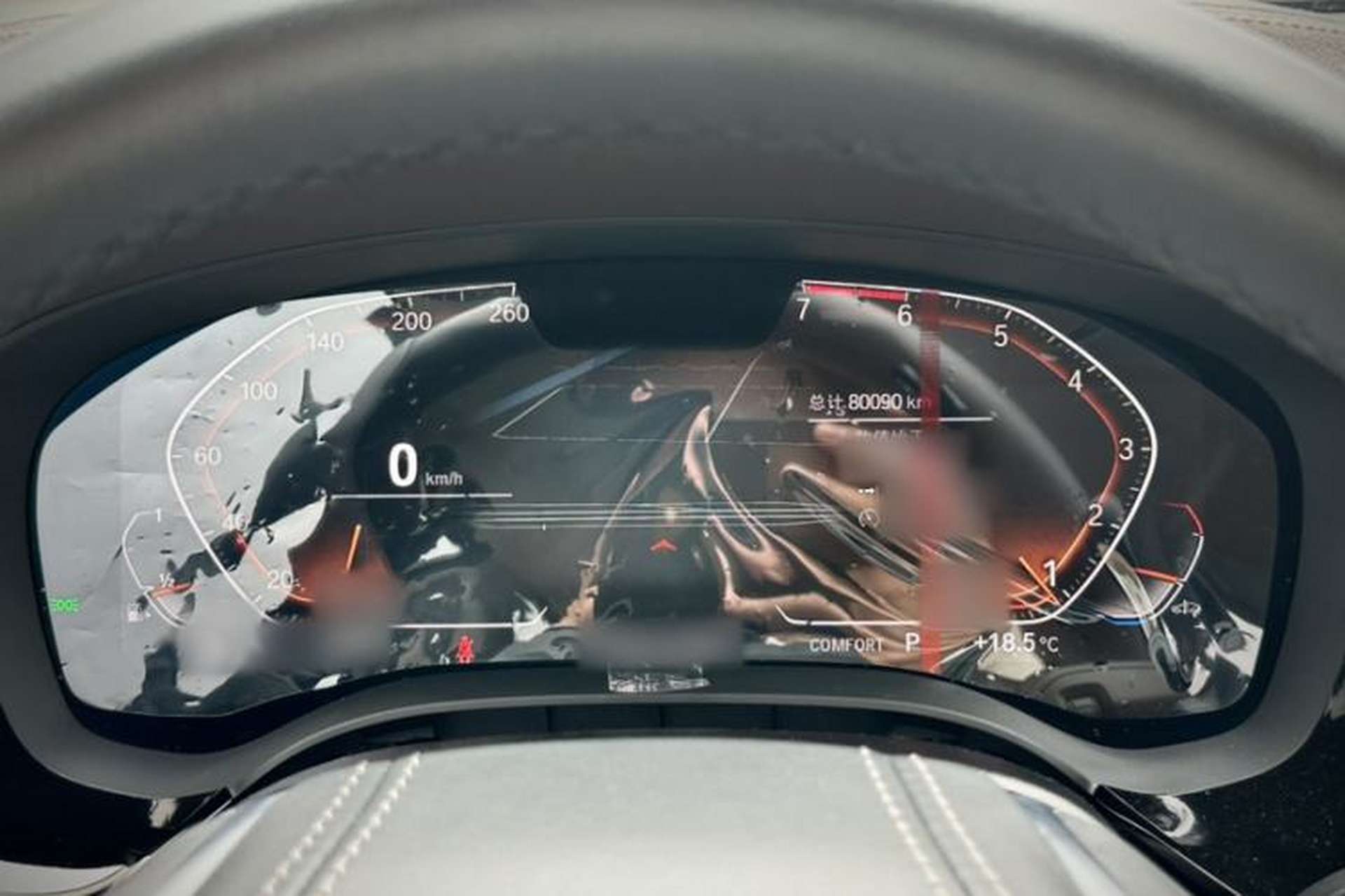 Used BMW 5 Series 2021 525Li Luxury Package Instrument Cluster