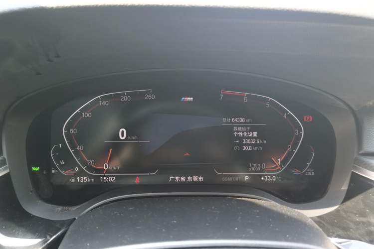 Used BMW 5 Series 2021 525i M Sport Package Instrument Cluster