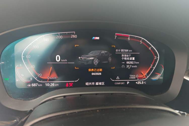 Used BMW 5 Series 2021 525Li M Sport Package Instrument Cluster