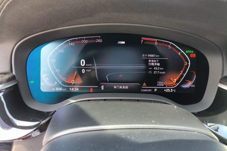 Used BMW 5 Series 2021 Facelifted 525Li M Sport Package Instrument Cluster