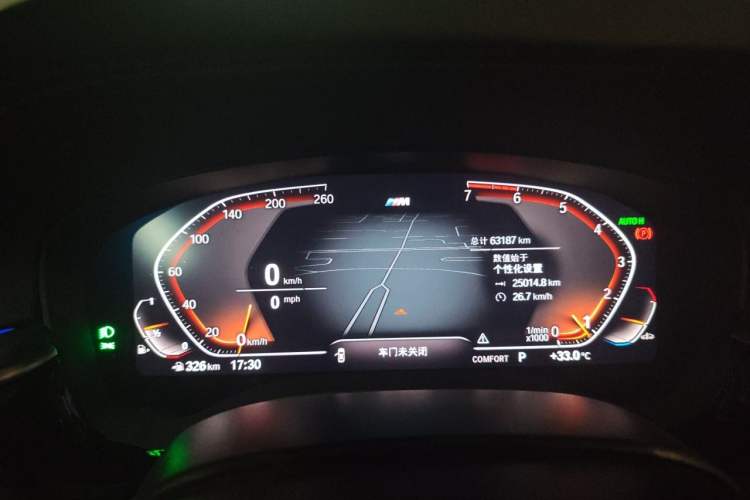 Used BMW 5 Series 2021 530Li Leading Model M Sport Package Instrument Cluster