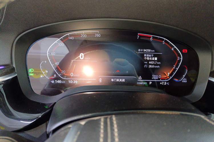 Used BMW 5 Series 2021 Updated Version 525Li Luxury Package Instrument Cluster