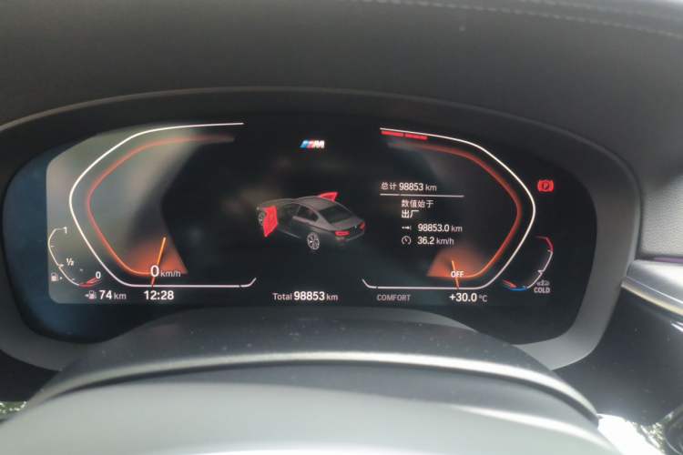Used BMW 5 Series 2021 530Li Luxury Edition M Sport Package Instrument Cluster