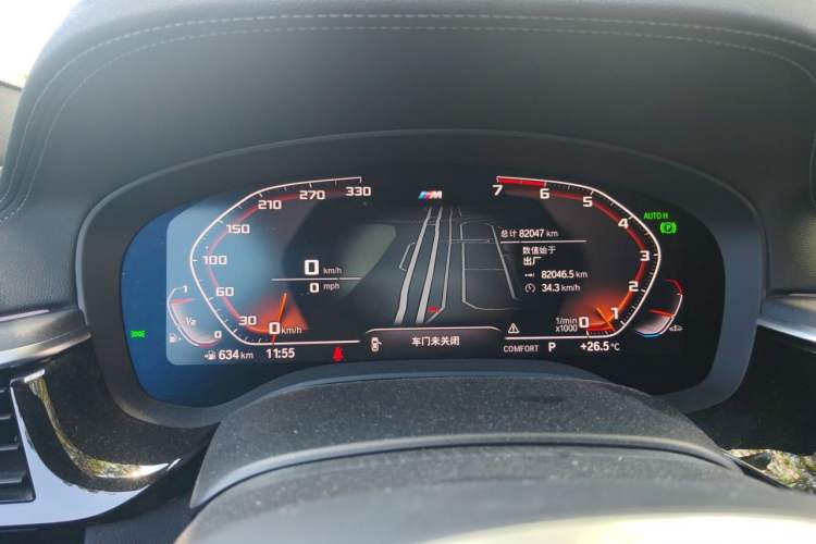 Used BMW 5 Series 2021 530Li Luxury Edition M Sport Package Instrument Cluster