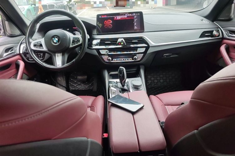 Used BMW 5 Series 2021 530Li Luxury Edition M Sport Package Interior 2